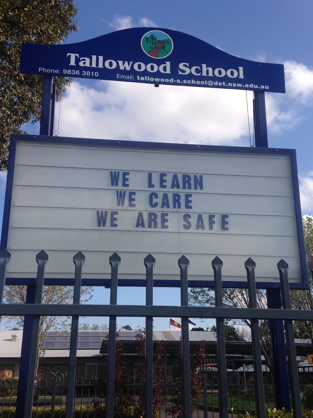 Tallowood School | school | 44 Redden Dr, Kellyville NSW 2155, Australia | 0298363810 OR +61 2 9836 3810