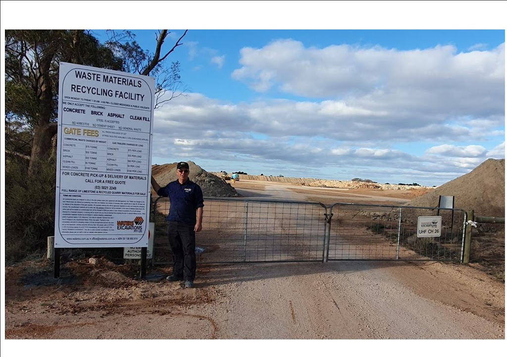 Waste Materials Recycling Facility - Waters Excavations Pty Ltd | Cowra Ave Ext, Irymple VIC 3498, Australia | Phone: 0481 002 174