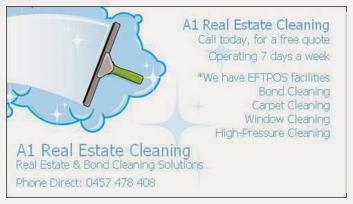 A1 Real Estate Cleaning | Hospital Rd, Emerald QLD 4720, Australia | Phone: 0457 478 408