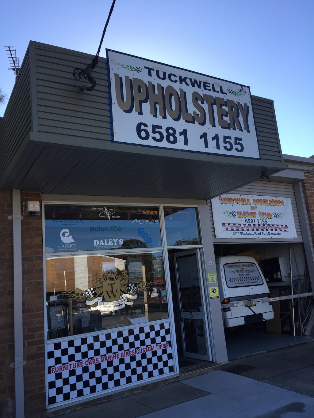 Tuckwell Upholstery | furniture store | 5/11 Blackbutt Rd, Port Macquarie NSW 2444, Australia | 0265811155 OR +61 2 6581 1155