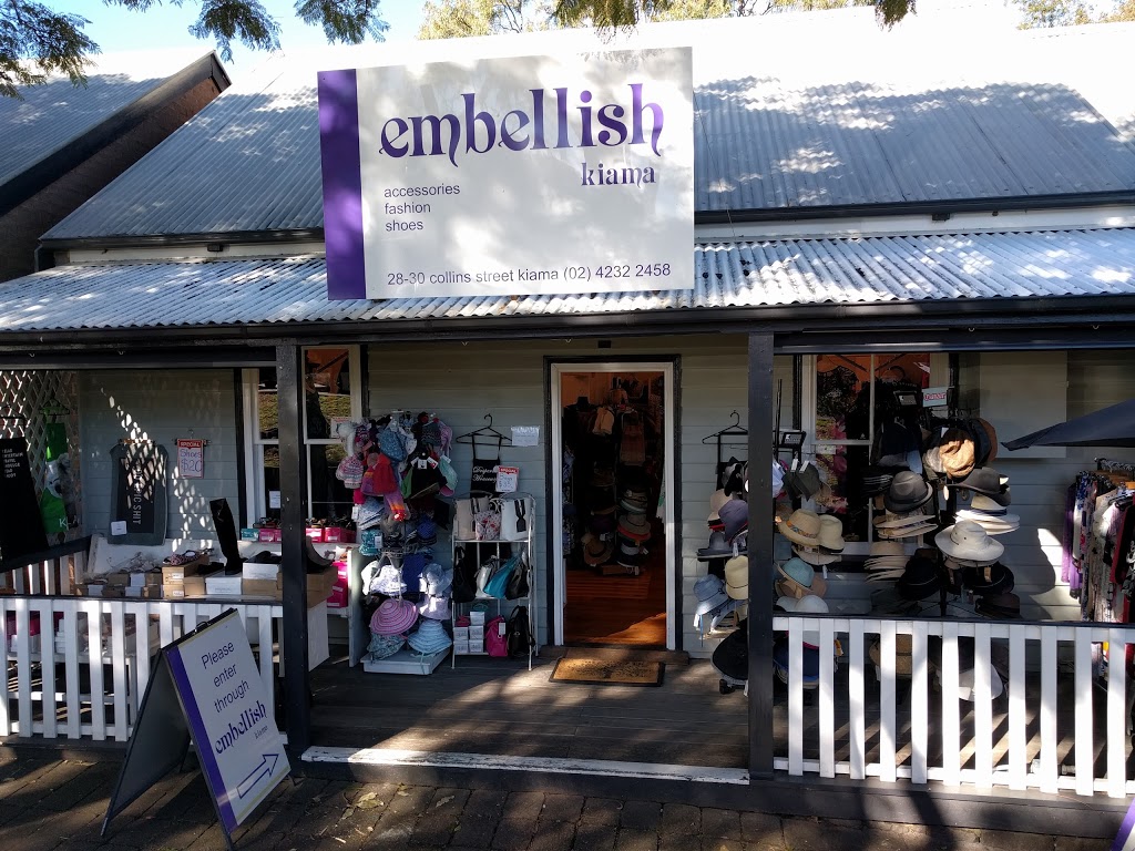 Embellish Kiama | clothing store | 28 Collins St, Kiama NSW 2533, Australia | 0242322458 OR +61 2 4232 2458