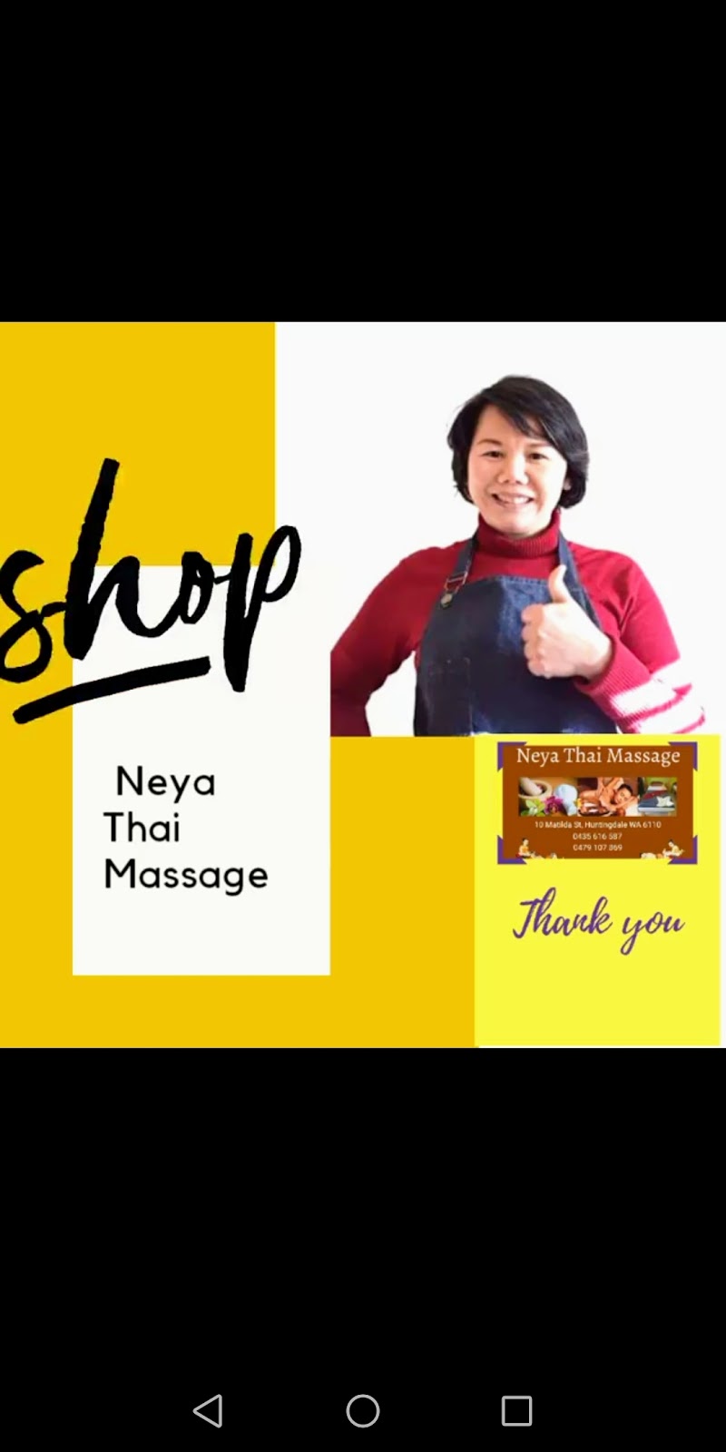 Neya Thai Massage |  | 10 Matilda St, Huntingdale WA 6110, Australia | 0492965789 OR +61 492 965 789