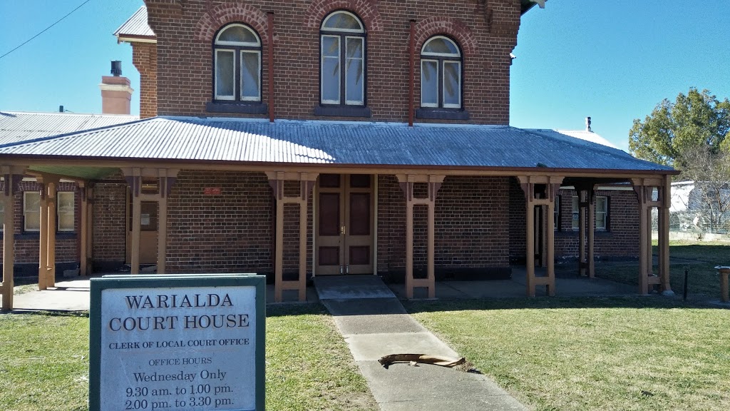 Warialda Local Court | Stephen St, Warialda NSW 2402, Australia | Phone: (02) 6729 1032