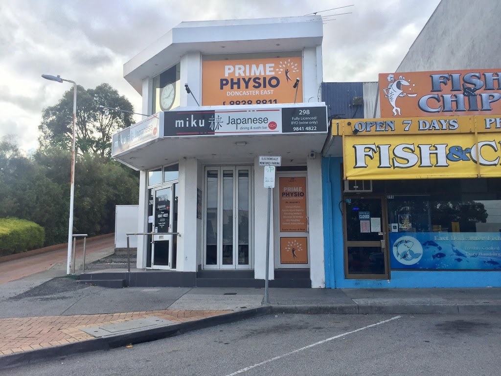 Prime Physiotherapy Doncaster East | physiotherapist | 1/298 Blackburn Rd, Doncaster East VIC 3109, Australia | 0388388811 OR +61 3 8838 8811