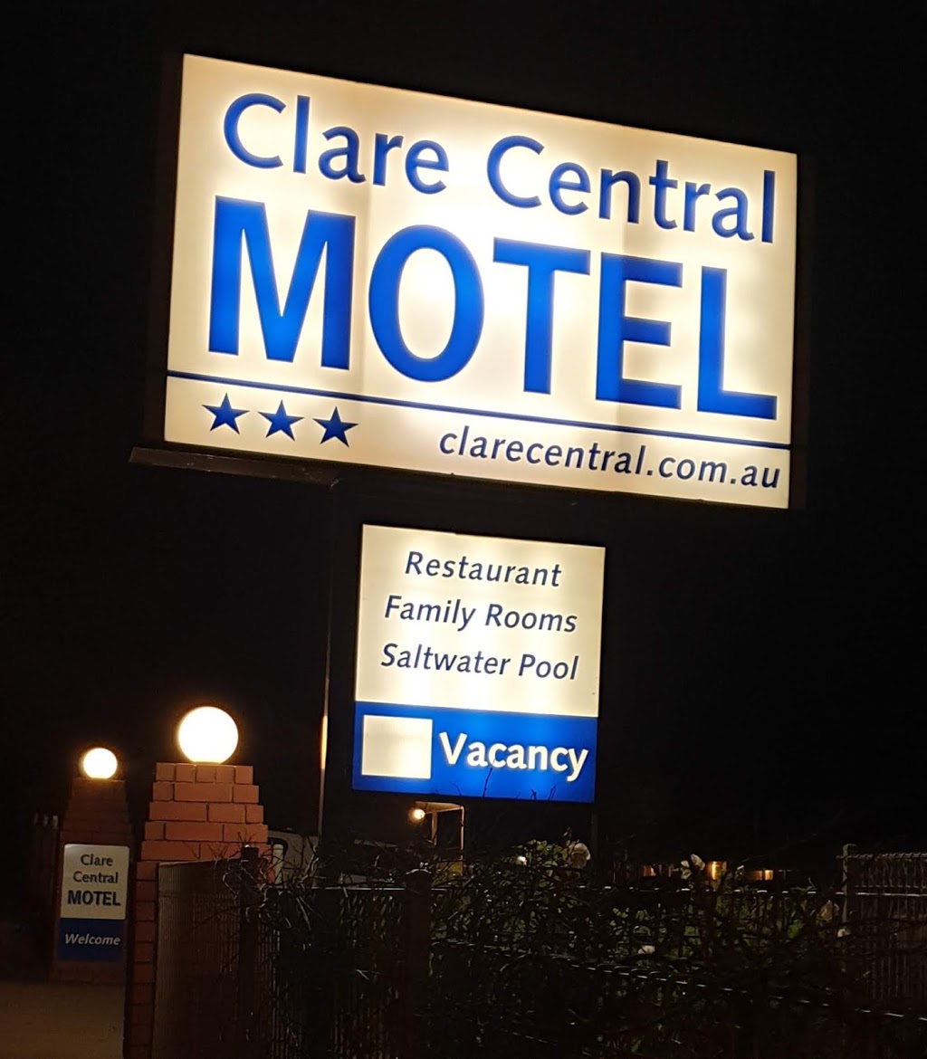 Clare Central Motel | restaurant | 325 Main N Rd, Clare SA 5453, Australia | 0888422277 OR +61 8 8842 2277