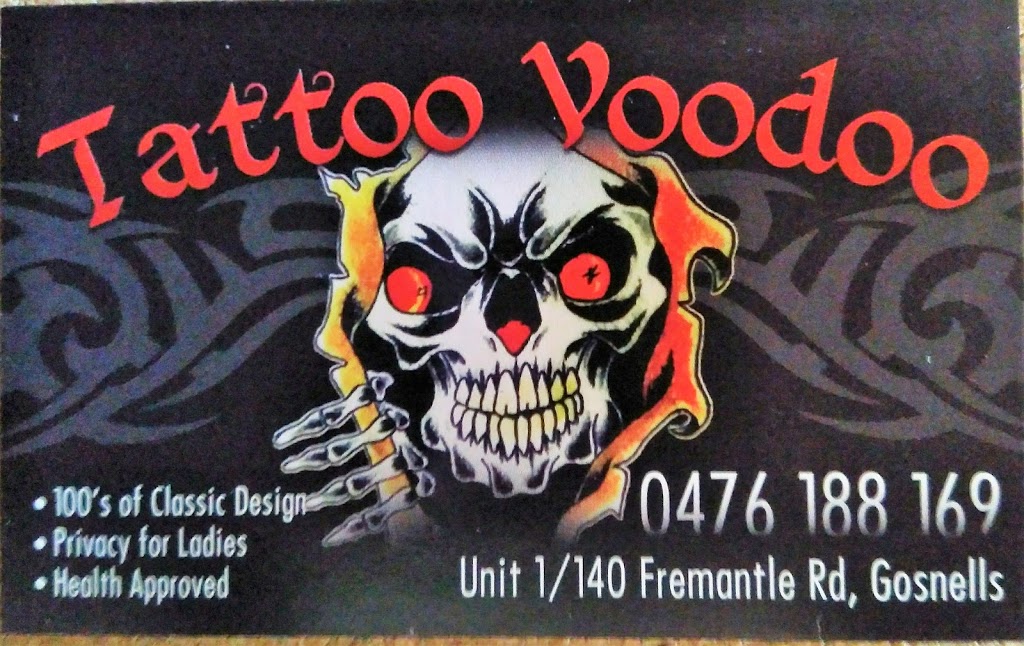 Tattoo Voodoo | store | unit 1/140 Fremantle Rd, Gosnells WA 6110, Australia | 0476188169 OR +61 476 188 169