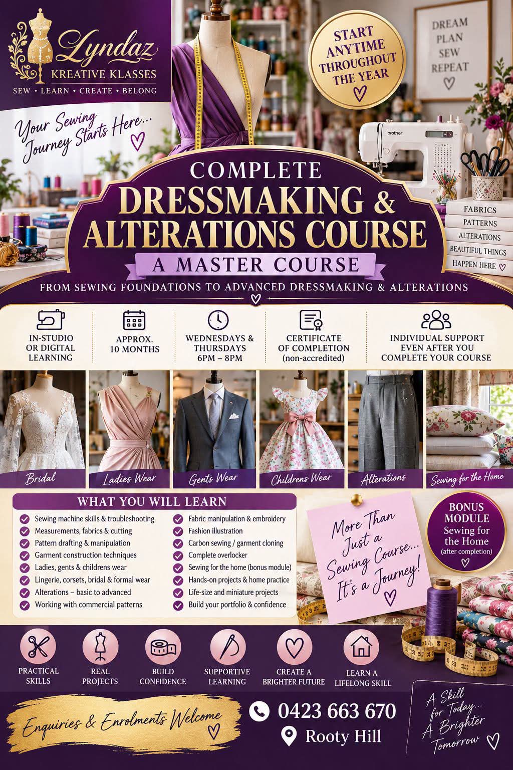 Lyndaz Kreative Klasses | 39B Rooty Hill Rd S, Rooty Hill NSW 2766, Australia | Phone: 0423 663 670