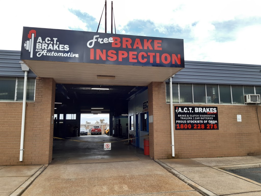 A.C.T Brakes and Automotive | 55 Nettlefold St, Belconnen ACT 2617, Australia | Phone: (02) 6251 5996