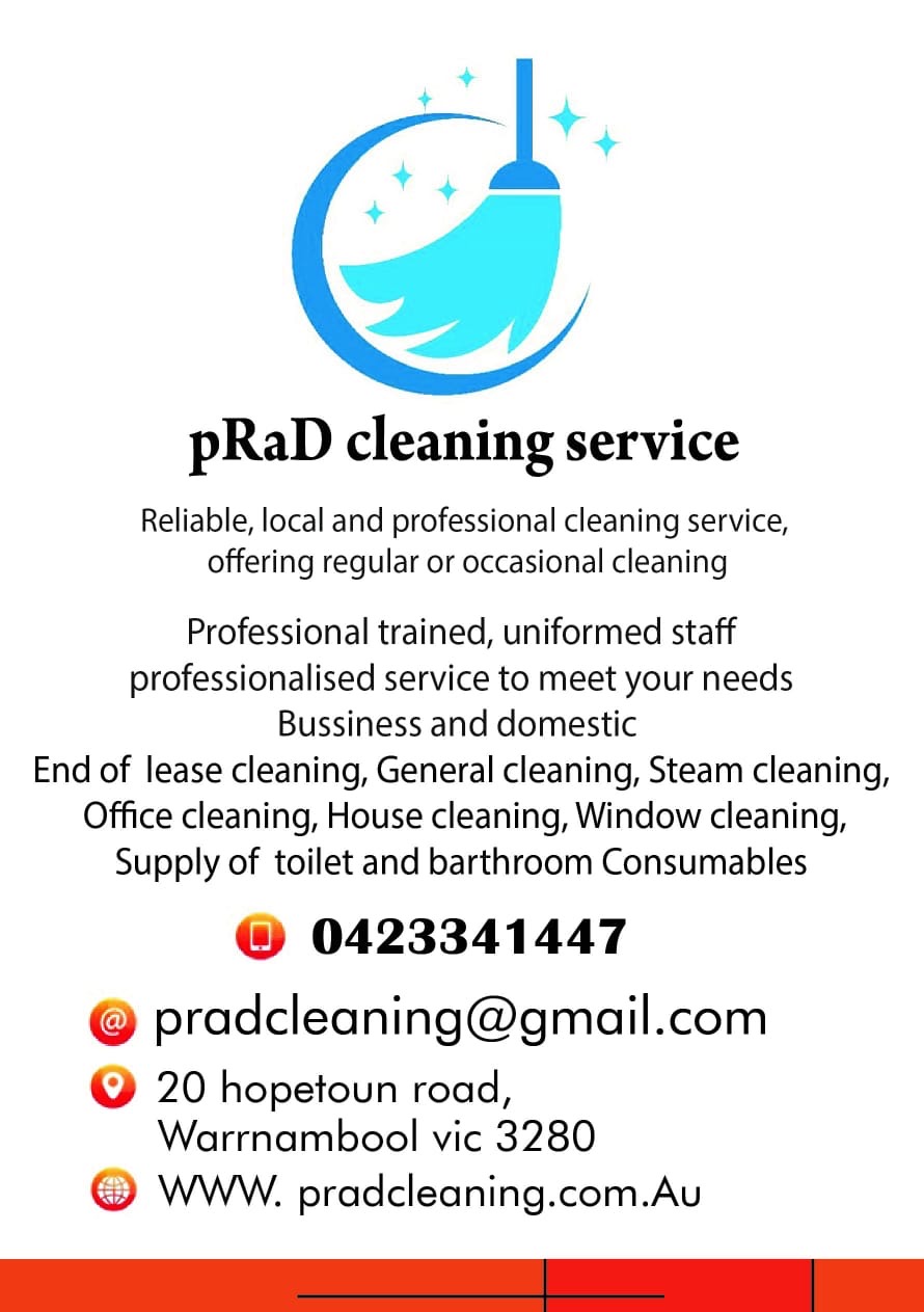 pRaD Property Service Pty Ltd | 145 Aberline Rd, Warrnambool VIC 3280, Australia | Phone: 0423 341 447