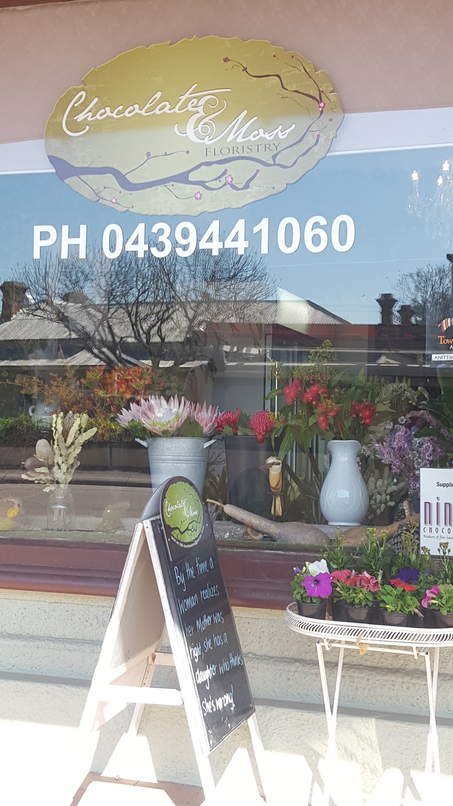 Chocolate & Moss Florist | florist | 195 Kelly St, Scone NSW 2337, Australia | 0439441060 OR +61 439 441 060