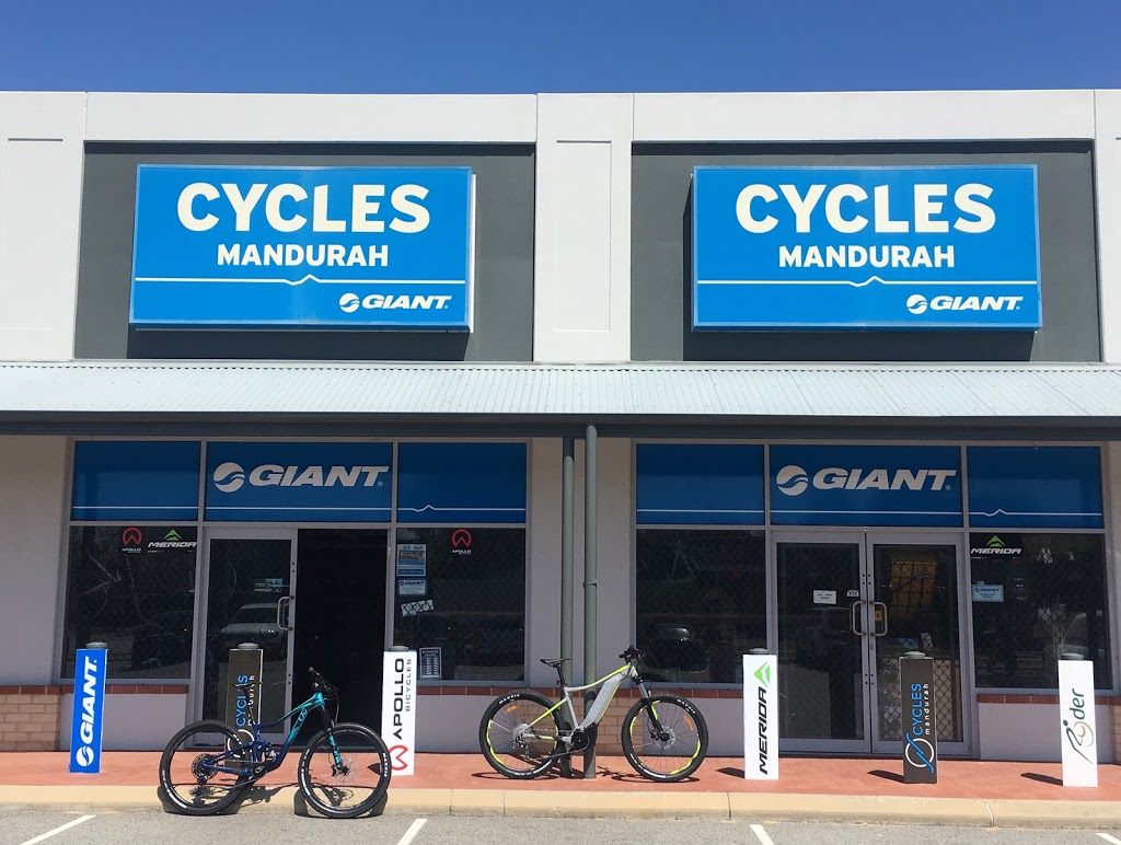Cycles Mandurah | bicycle store | Miami Commercial Centre, 10/651 Old Coast Rd, Falcon WA 6210, Australia | 0895345700 OR +61 8 9534 5700