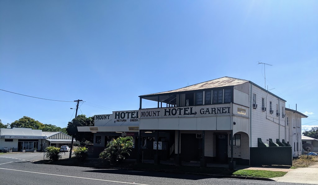 Mount Garnet Hotel | bar | 5 Garnet St, Mount Garnet QLD 4872, Australia | 0740979210 OR +61 7 4097 9210