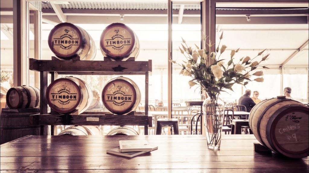 Timboon Railway Shed Distillery | cafe | 1 Bailey St, Timboon VIC 3268, Australia | 0355983555 OR +61 3 5598 3555