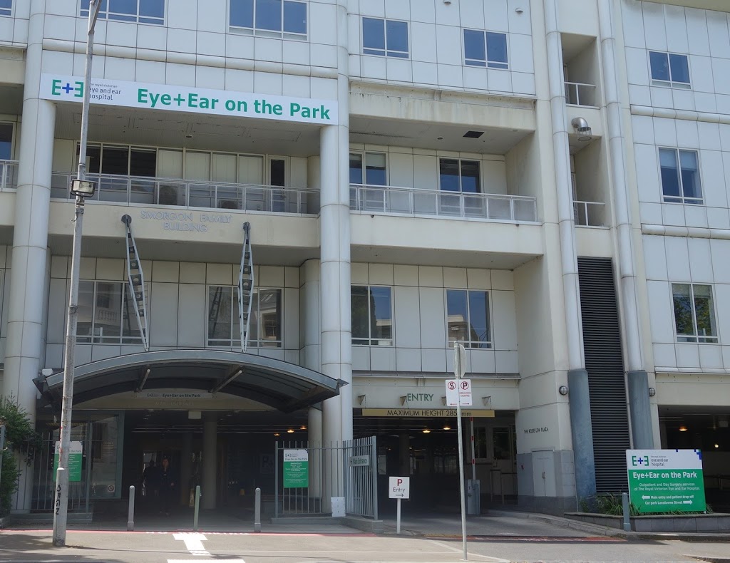 Eye and Ear on the Park | hospital | 2 St Andrews Pl, East Melbourne VIC 3002, Australia | 0399298666 OR +61 3 9929 8666