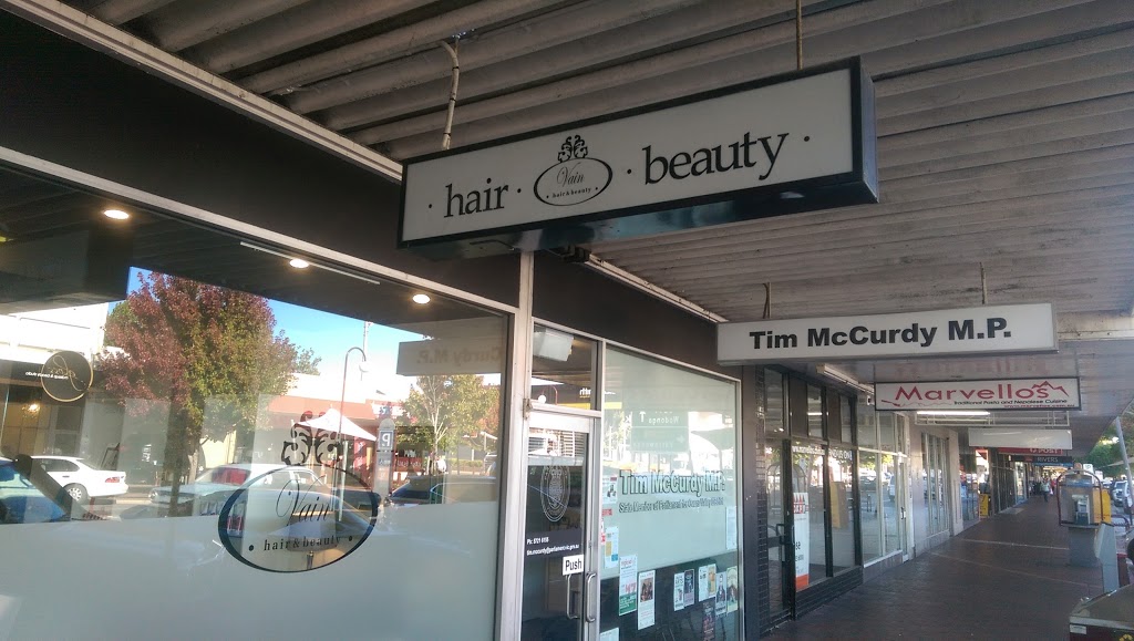 Vain Hair & Beauty | 13 Murphy St, Wangaratta VIC 3677, Australia | Phone: (03) 5722 4792