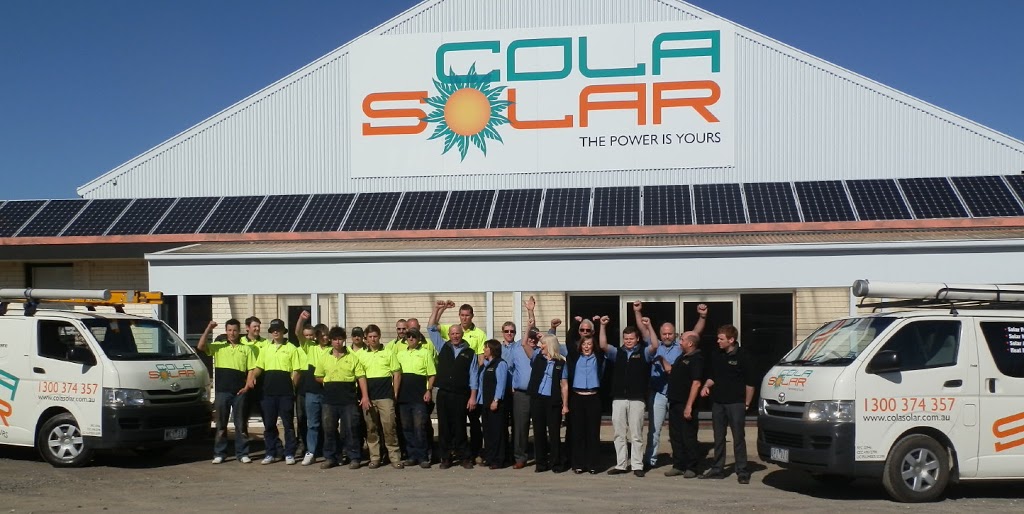 Cola Solar | 156-158 Strickland Rd, East Bendigo VIC 3550, Australia | Phone: 1300 374 357