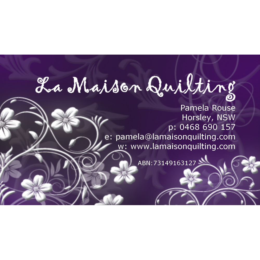 La Maison Quilting | home goods store | 18 Kariewood Circuit, Horsley NSW 2530, Australia | 0468690157 OR +61 468 690 157