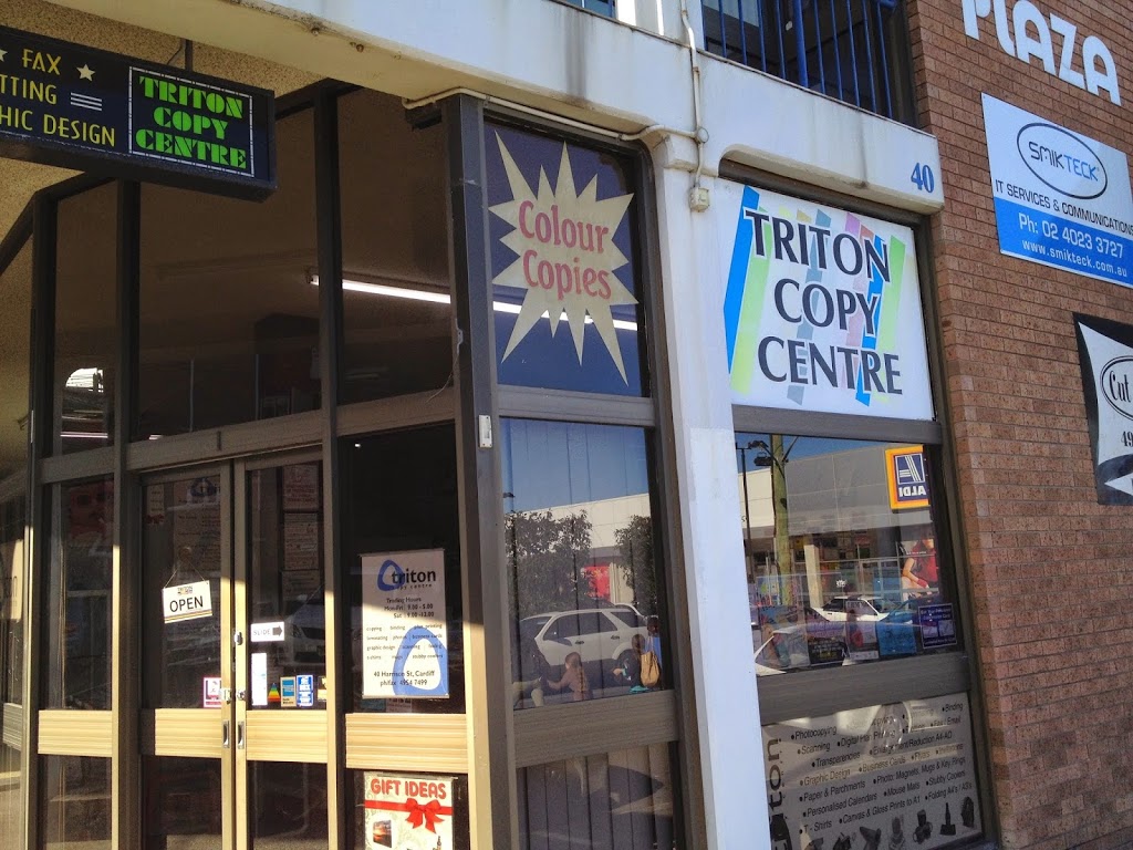 Triton Copy Centre | store | 40 Harrison St, Cardiff NSW 2285, Australia | 0249547499 OR +61 2 4954 7499