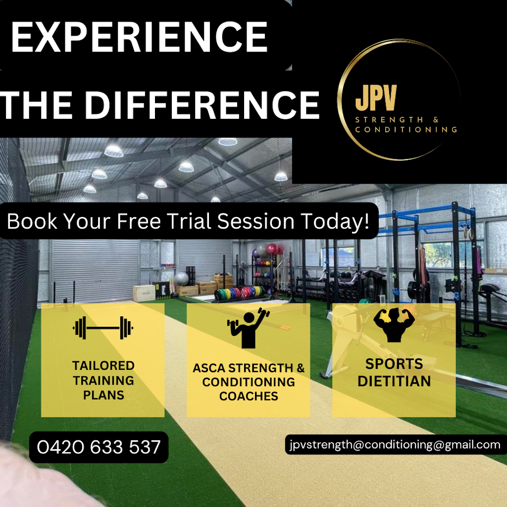 JPV Strength & Conditioning | 2 Forsythe Parade, Black Hill NSW 2322, Australia | Phone: 0420 633 537