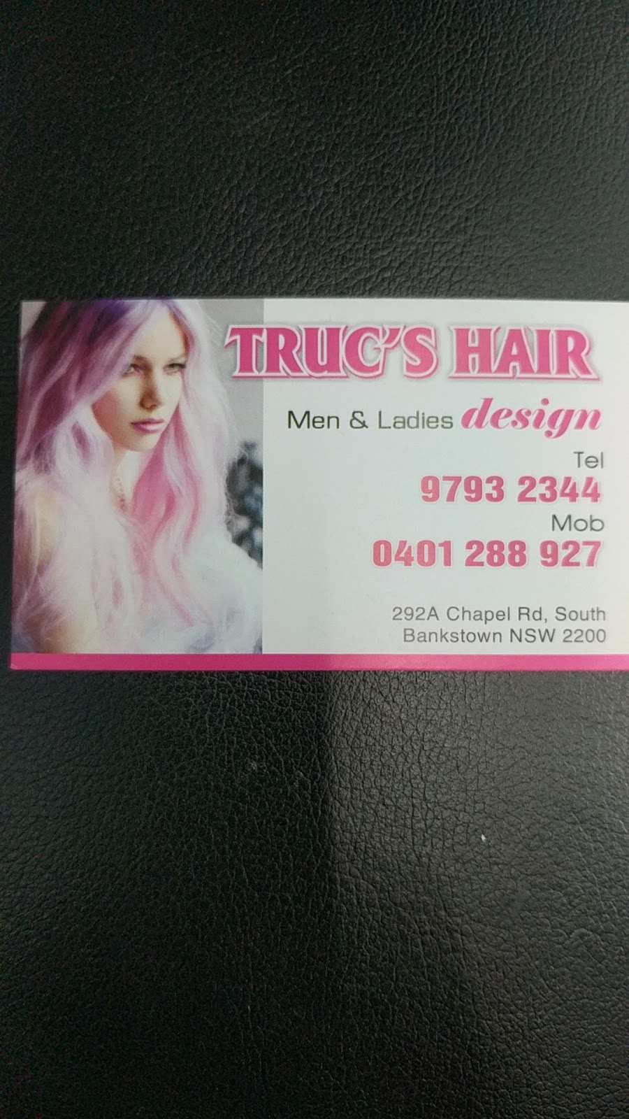 Trucs Hair | 292A Chapel Rd, Bankstown NSW 2200, Australia | Phone: (02) 9793 2344