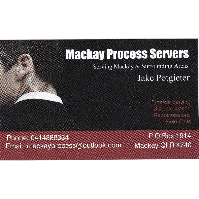 Mackay Process Servers |  | 78 Harbour Rd, Mackay QLD 4740, Australia | 0414388334 OR +61 414 388 334