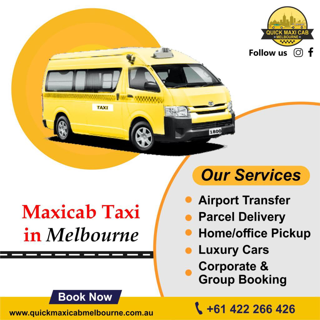 Quick Maxi Cab Melbourne, 1-11 Seater Maxi Cabs |  | Unit 2/192 Tarneit Rd, Werribee VIC 3030, Australia | 0422266426 OR +61 422 266 426