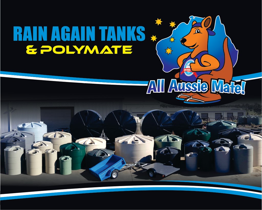 Rain Again Tanks & Polymate | 33 Charlie Triggs Cres, Bundaberg QLD 4670, Australia | Phone: (07) 4152 3133