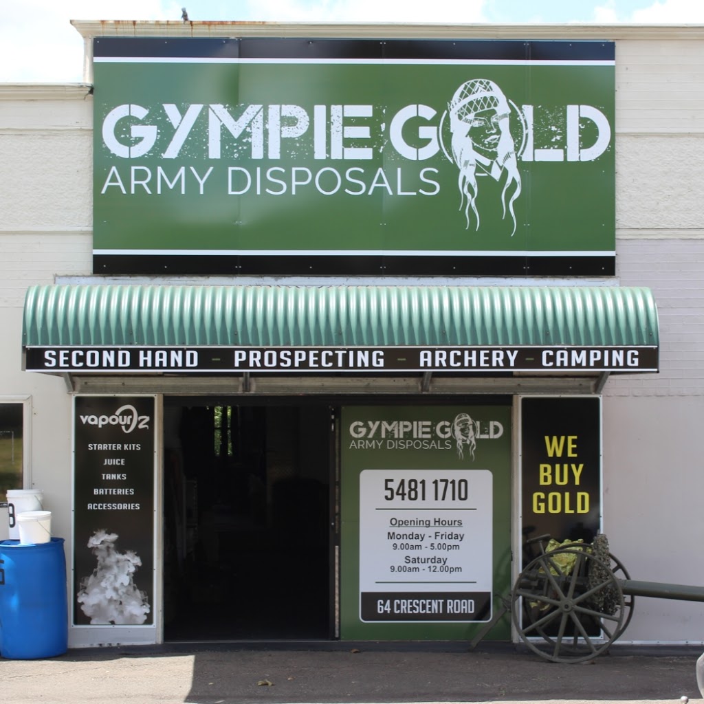 Gympie Gold Army Disposals | 64 Crescent Rd, Gympie QLD 4570, Australia | Phone: (07) 5481 1710