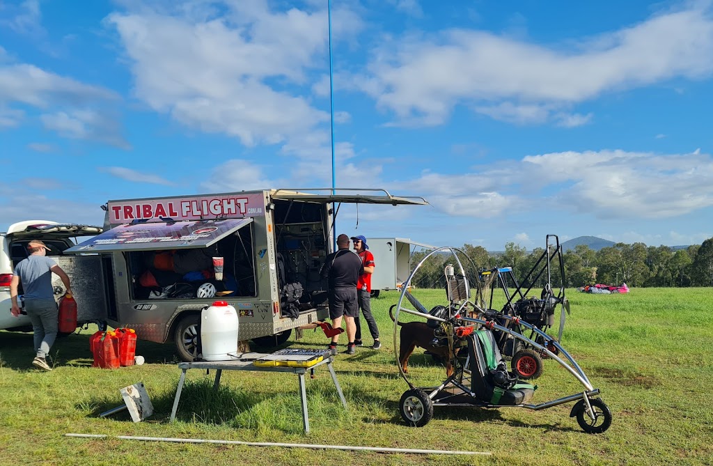 Tribal Flight Paragliding | 880 Atkinsons Dam Rd, Atkinsons Dam QLD 4311, Australia | Phone: 0428 280 666