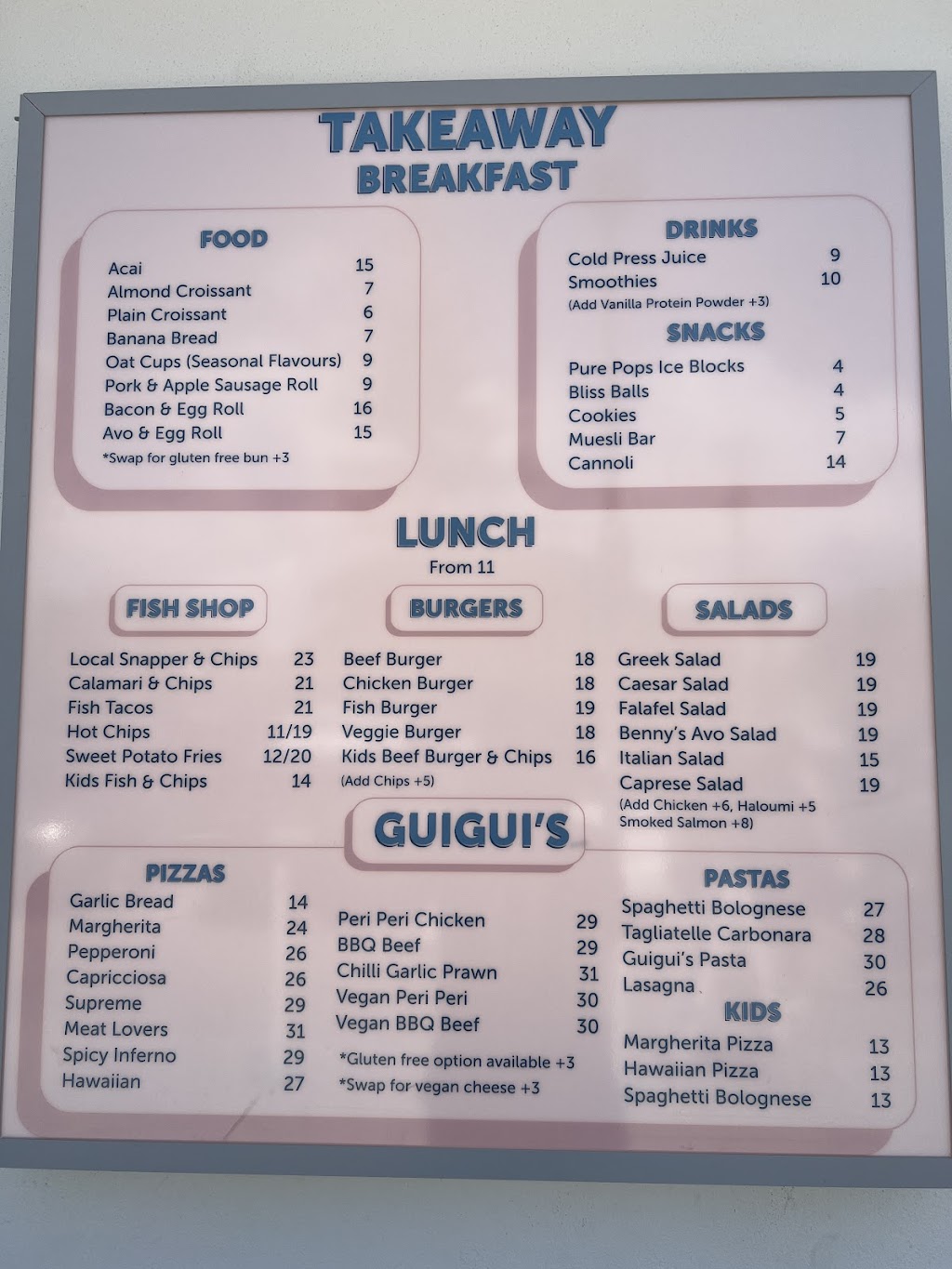 The Kiosk | 43 Goodwin Terrace, Burleigh Heads QLD 4220, Australia | Phone: (07) 5607 6064