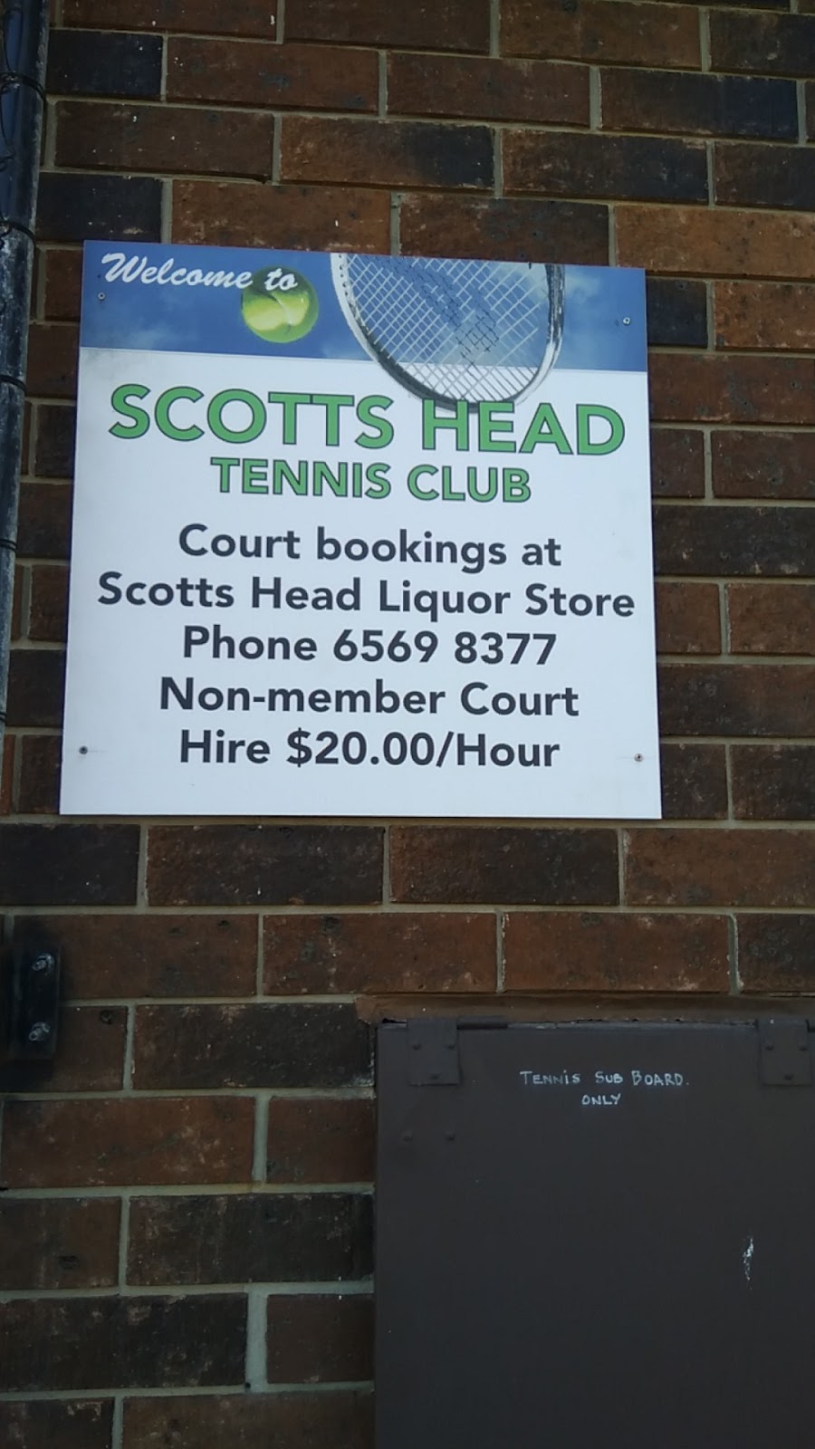Scotts head tennis club |  | 15 Adin St, Scotts Head NSW 2447, Australia | 0265698377 OR +61 2 6569 8377