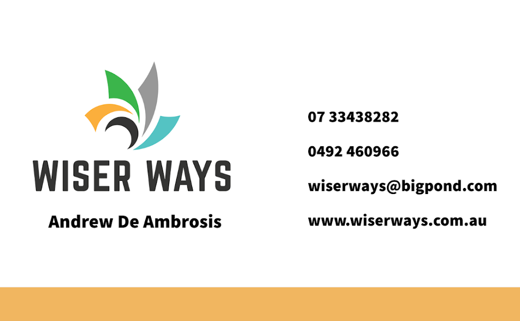 Wiser Ways | Adnar St, Wishart QLD 4122, Australia | Phone: (07) 3343 8282