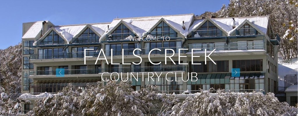 Falls Creek Country Club | lodging | 7 Bogong High Plains Rd, Falls Creek VIC 3699, Australia | 0357583391 OR +61 3 5758 3391