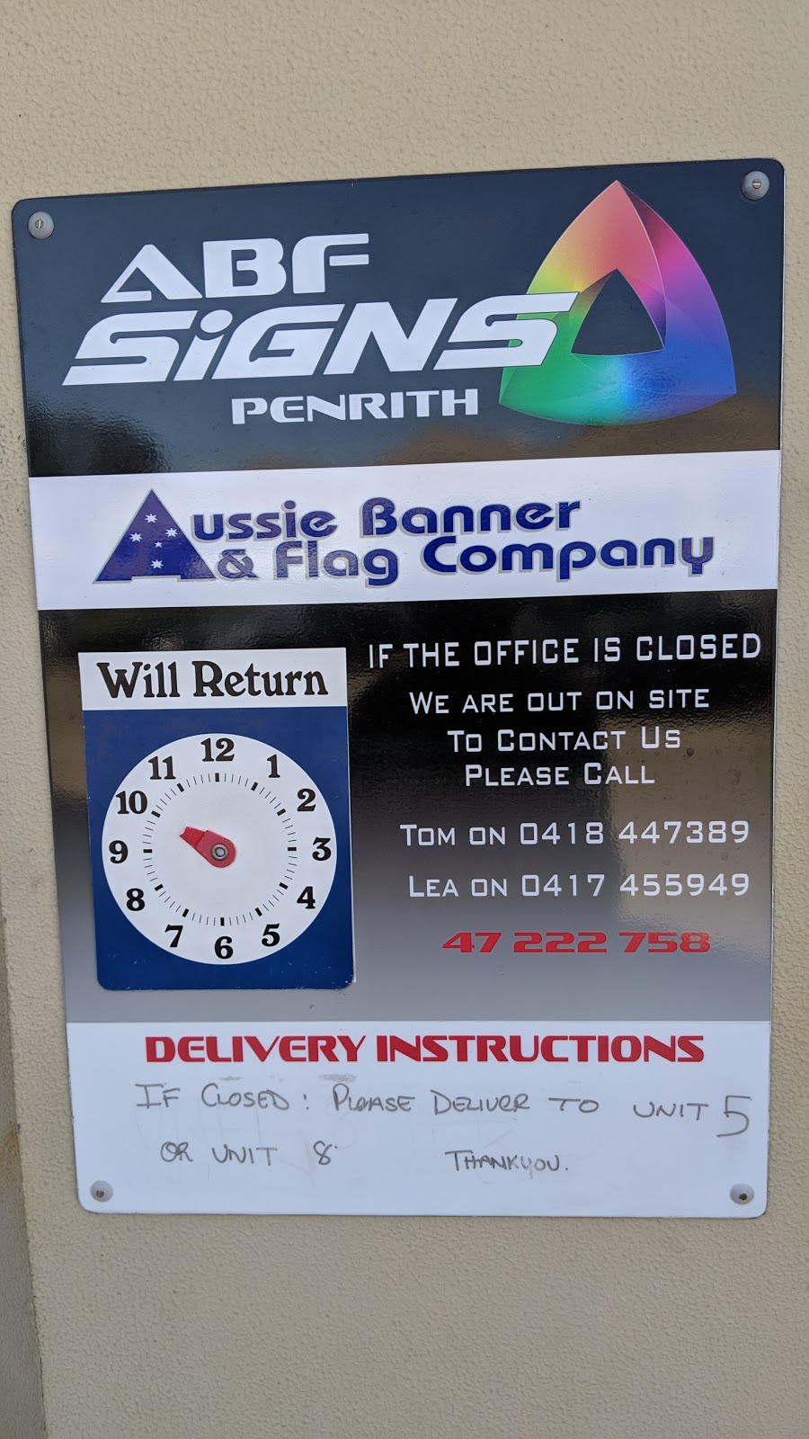 Aussie Banner & Flag Co P/L | store | 6/14-18 Preston St, Penrith NSW 2750, Australia | 0418447389 OR +61 418 447 389