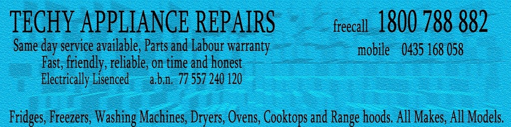 Techy Appliance Repairs |  | 20 Brace Cl, Bray Park QLD 4500, Australia | 1800788882 OR +61 1800 788 882