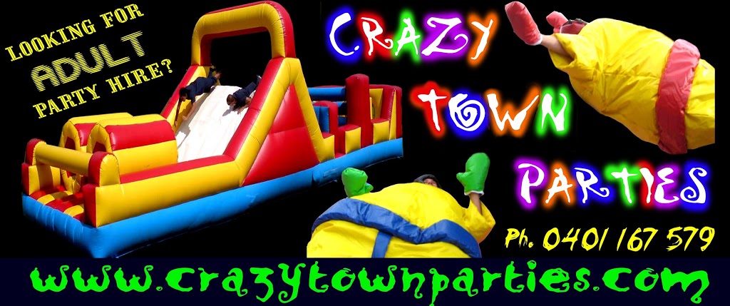 Crazy Town Parties - Party Hire | 8 Adams Rd Cashmere, Brisbane QLD 4000, Australia | Phone: 0431 317 116