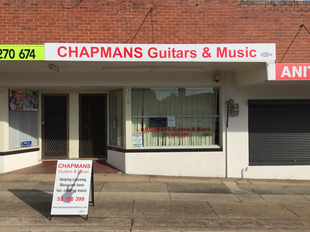 Chapmans Guitars and Music | electronics store | 95 Glenroi Ave, Orange NSW 2800, Australia | 0253531227 OR +61 2 5353 1227