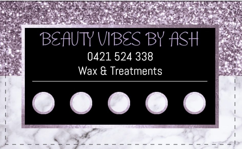 Beauty vibes by Ash | 62 Hurd Rd, Bullsbrook WA 6084, Australia | Phone: 0421 524 338