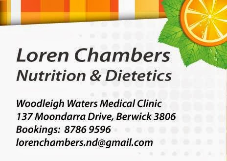 Loren Chambers Nutrition & Dietetics | health | 137 Moondarra Dr, Berwick VIC 3806, Australia | 0387869596 OR +61 3 8786 9596