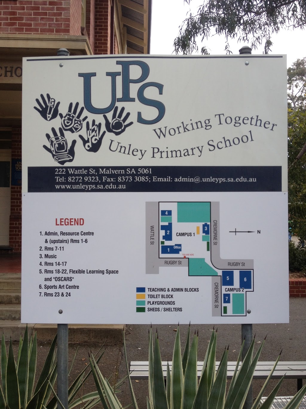 Unley Primary School (UPS) | school | 222 Wattle St, Malvern SA 5061, Australia | 0882729323 OR +61 8 8272 9323