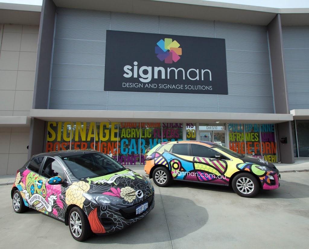 Signman - Signwriting and Car Wrapping Perth | 5/10 Discovery Dr, Bibra Lake WA 6163, Australia | Phone: (08) 9418 6884
