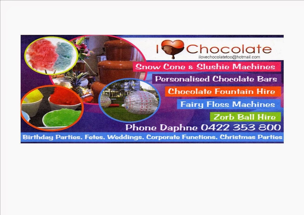 I Love Chocolate | food | 25-27 Adrian Cl, Bateau Bay NSW 2261, Australia | 0422353800 OR +61 422 353 800