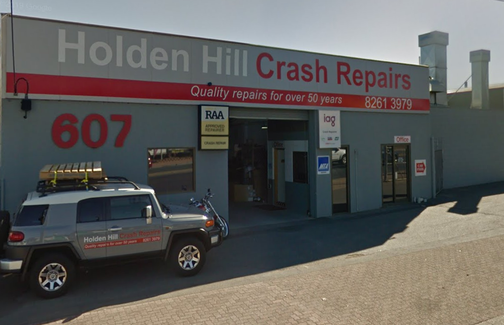 Holden Hill Crash Repairs Pty Ltd | car repair | 607 North East Road, Adelaide SA 5086, Australia | 0882613979 OR +61 8 8261 3979
