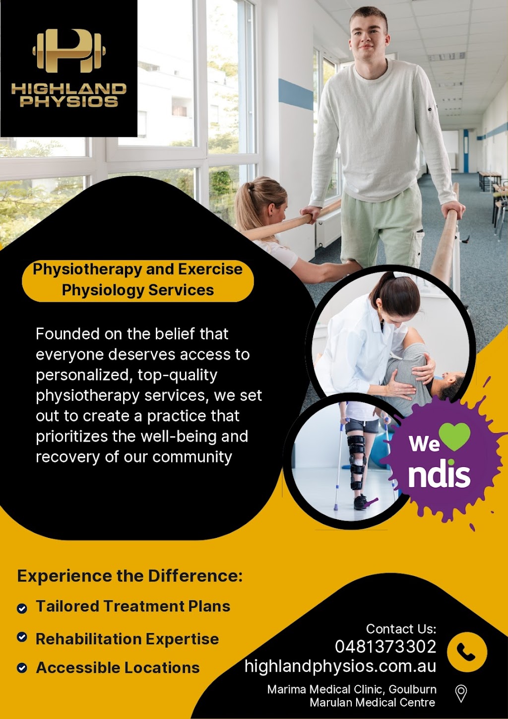 Highland Physios- Marulan | Marulan Medical Centre, 47 George St, Marulan NSW 2579, Australia | Phone: 0481 373 302