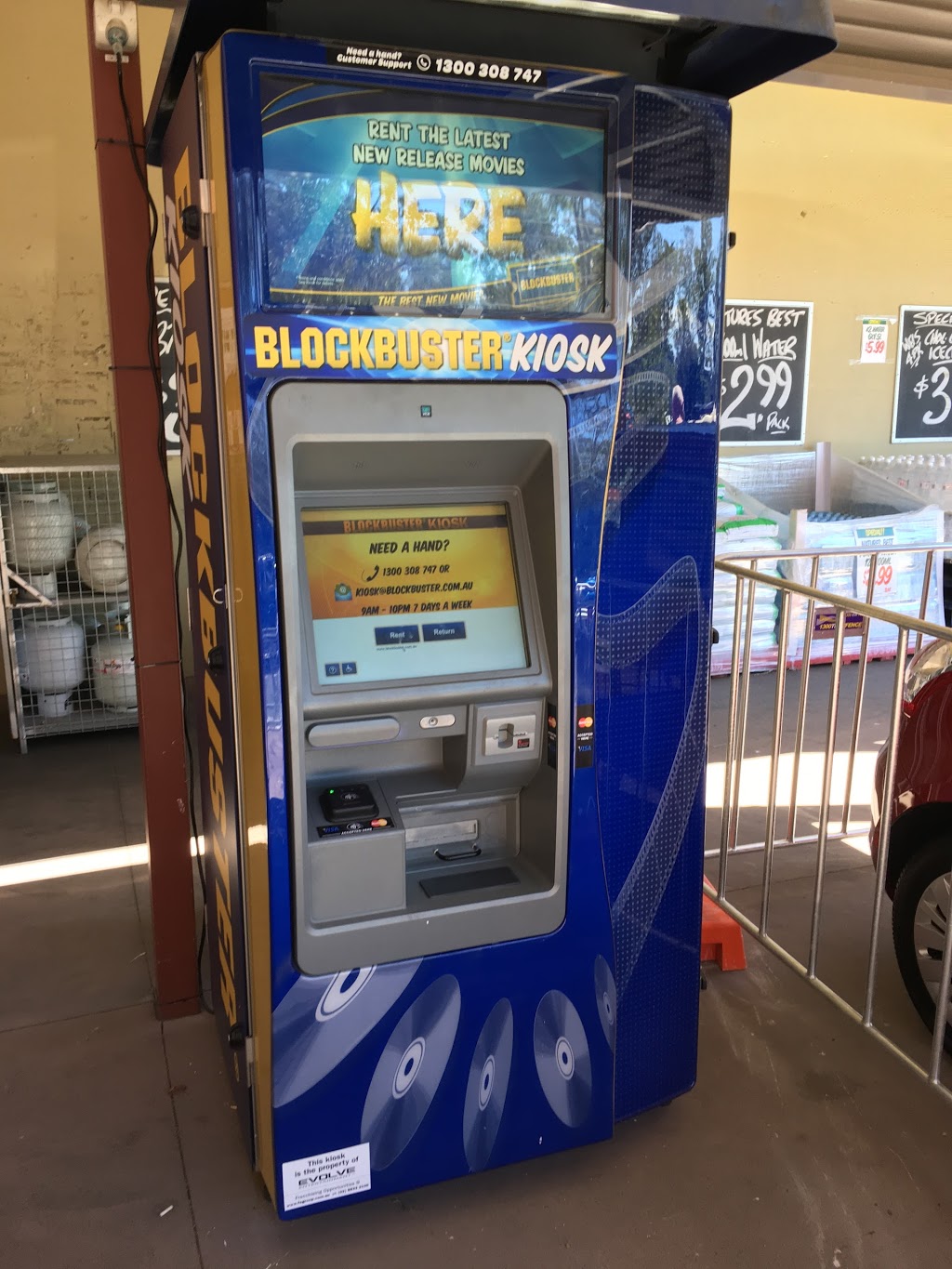 Blockbuster kiosk | movie rental | 4664 Mount Lindesay Hwy, North MacLean QLD 4280, Australia