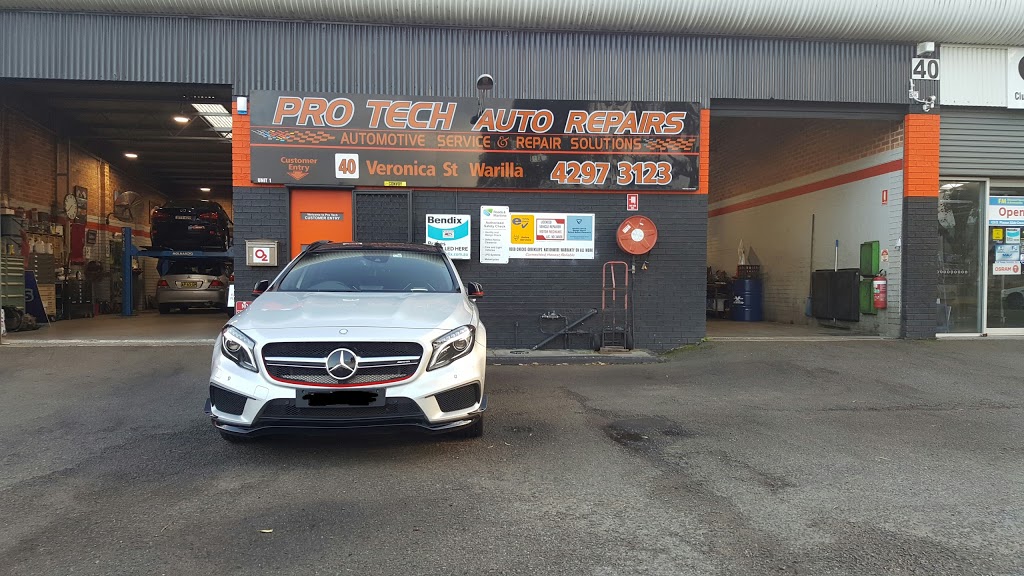 Pro Tech Auto Repairs | car repair | 40 Veronica St, Warilla NSW 2528, Australia | 0242973123 OR +61 2 4297 3123