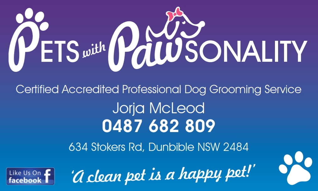 Pets with Pawsonality | 634 Stokers Rd, Dunbible NSW 2484, Australia | Phone: 0487 682 809