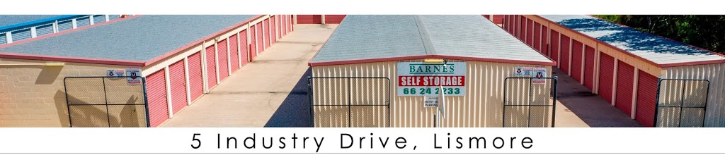 Barnes Self Storage - Lismore - Goonellabah - Alstonville | storage | 5 Industry Dr, Lismore NSW 2480, Australia | 0266242233 OR +61 2 6624 2233