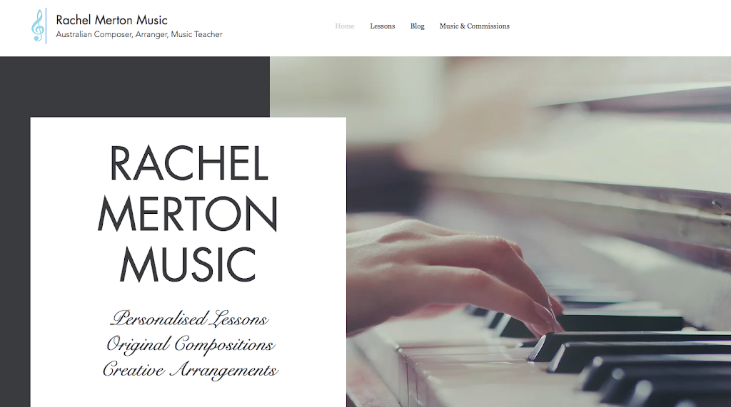 Rachel Merton Music | 106 Allenby Rd, Alexandra Hills QLD 4161, Australia | Phone: 0421 150 915