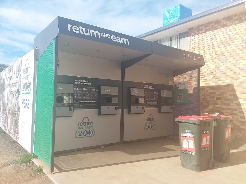 Return and Earn TOMRA Reverse Vending Machine | 158-168 Piper St, North Tamworth NSW 2340, Australia | Phone: 1800 290 691